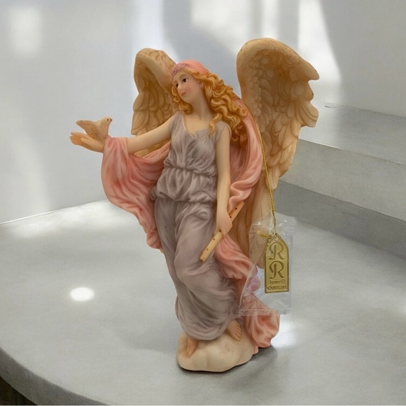 Angel With Dove Seraphim Classics Isabel ‘Gentle Spirit ’ 1993, Retired Rare - Picture 6 of 10